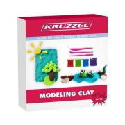 Set plastilina spuma modelabila 48 buc cu 3 spatule incluse Kruzzel MY18256 BBJMY18256_Initiala