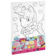 Tablou pictura pe numere - unicorn