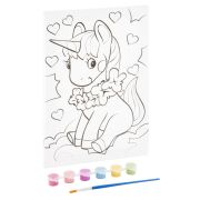 Tablou pictura pe numere - unicorn
