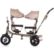 Tricicleta gemeni chipolino 2play golden beige hubtrk2p0245gb