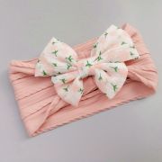 Bentita lata pentru fetite - Colored bow MDJ0040-be2