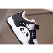 Adidasi alb cu negru - Love panda MBHY2406-2-c
