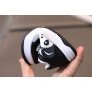 Adidasi alb cu negru - Love panda MBHY2406-2-c