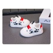 Adidasi albi pentru copii - Little Panda MBH509528-3-c