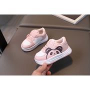 Adidasi roz pentru fetite - Love panda MDHY2406-1-c