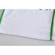 Costumas pentru baietei cu tricou alb tip polo - Dino MBXBR06-R1