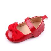 Pantofiori rosii din lac cu fundita - Elegant AMBBW7088-2-p24