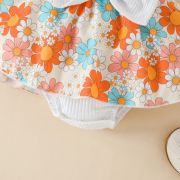 Rochita body alba - Flowers MDYJ2022S45-13-R2