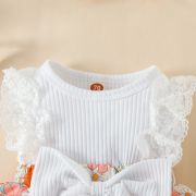 Rochita body alba - Flowers MDYJ2022S45-13-R2