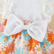 Rochita body alba - Flowers MDYJ2022S45-13-R2