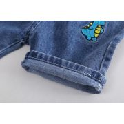 Costumas pentru baietei cu tricou verde tip polo - Dino MDXBR06-R1