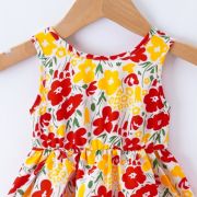 Rochita cu palarie - Floricele rosii si galbene MDNew42