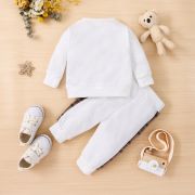 Trening alb pentru baietei - teddy bear (marime disponibila: 6-9 luni (marimea 19 incaltaminte)) mbnew202-de.6-9 luni (marimea 19 incaltaminte)