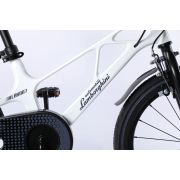 Bicicleta lamborghini 14 inch, cadru magneziu, alba funklbk007-14wht