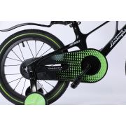 Bicicleta lamborghini 14 inch, cadru magneziu, neagra funklbk007-14blk