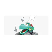 MASINUTA BEBE MONSTER TRUCK CROCODILUL VIV3151C