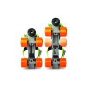 Patine cu rotile mini jet masura reglabila 24-36, culoare verde funkigm215-b