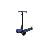 Trotineta lamborghini, 3 roti, cadru aluminiu, albastra, roti led funklbs-3w-blu