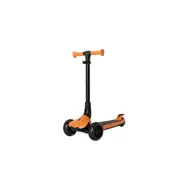 Trotineta lamborghini, 3 roti, cadru aluminiu, portocalie, roti led funklbs-3w-org