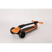 Trotineta lamborghini, 3 roti, cadru aluminiu, portocalie, roti led funklbs-3w-org