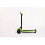 Trotineta lamborghini, 3 roti, cadru aluminiu, verde, roti led funklbs-3w-grn