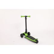 Trotineta lamborghini, 3 roti, cadru aluminiu, verde, roti led funklbs-3w-grn