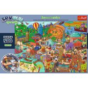 PUZZLE TREFL 500 SPY GUY OBIECTE PIERDUTE IN EUROPA VIV37481
