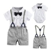 Costum elegant cu body alb tip camasuta ADZFT-B453-2-DE3