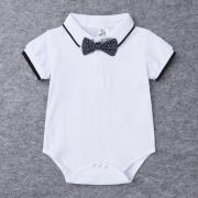 Costum elegant cu body alb tip polo ADZFT-B463-2-DE3