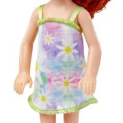 BARBIE PAPUSA CHELSEA ROSCATA CU ROCHITA CU FLORI VIVMTDWJ33_HNY56