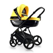 Carucior Copii 2 In 1, Reversibil, Complet Accesorizat, 0-36 Luni, Bexa Glamour Yellow Pjbgl08-5386