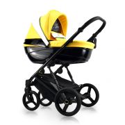 Carucior Copii 2 In 1, Reversibil, Complet Accesorizat, 0-36 Luni, Bexa Glamour Yellow Pjbgl08-5386