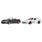 HOT WHEELS PREMIUM SET 2 MASINUTE METALICE MAZDASPEED MIATA SI MAZDA RX7 FC PANDEM SCARA 1:64 VIVMTHBL96_HRR75
