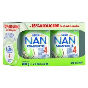 Lapte pentru copii de varsta mica Nestlé NAN COMFORTIS 4, de la 2 ani, 2x800g BCT8931