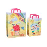 Sacosa cadou din hartie - Kinder (S - 22 x 10.5 x 32cm, 70g)