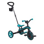 Tricicleta globber explorer 4 in 1 pliabila, culoare turquoise funk732-105