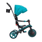 Tricicleta globber explorer 4 in 1 pliabila, culoare turquoise funk732-105