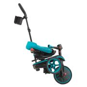 Tricicleta globber explorer 4 in 1 pliabila, culoare turquoise funk732-105