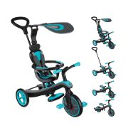 Tricicleta globber explorer 4 in 1 turquoise funk632-105