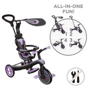 Tricicleta globber explorer 4 in 1 violet funk632-203