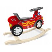 Balansoar masina de pompieri din lemn ricokids 785001 edeedi785001