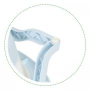 Cadita de baie cu dop de scurgere ecotoys ha-b37 - gri edeediha-b37gray