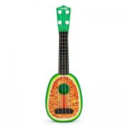 Chitara ukulele pentru copii cu 4 corzi ecotoys mj030 - pepene edeedimj030melon