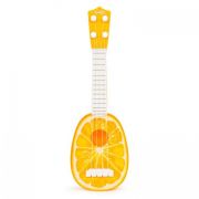 Chitara ukulele pentru copii cu 4 corzi ecotoys mj030 - portocala edeedimj030orange
