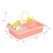 Chiuveta pentru copii cu 12 accesorii incluse ecotoys hc485046 edeedihc485046