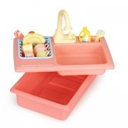 Chiuveta pentru copii cu 12 accesorii incluse ecotoys hc485046 edeedihc485046