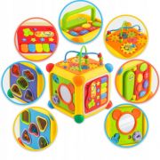 Cub educational cu blocuri, sunete si diverse activitati ricokids rk-747 edeedi774700