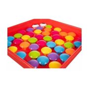 Joc Educational Button Idea  cu 12 mozaicuri si 45 butoane colorate in 6 culori Kruzzel MY18258 BBJMY18258_Initiala