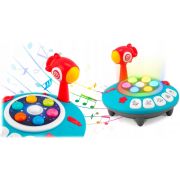 Jucarie educativa cu ciocan, sunete si lumini ricokids rk-753 edeedi775300