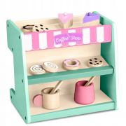 Jucarie interactiva din lemn, coffee shop, ricokids 785100 - mint edeedi785100